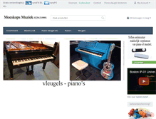 Tablet Screenshot of moeskopsmuziek.nl